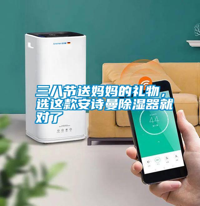 三八節(jié)送媽媽的禮物，選這款安詩曼除濕器就對了