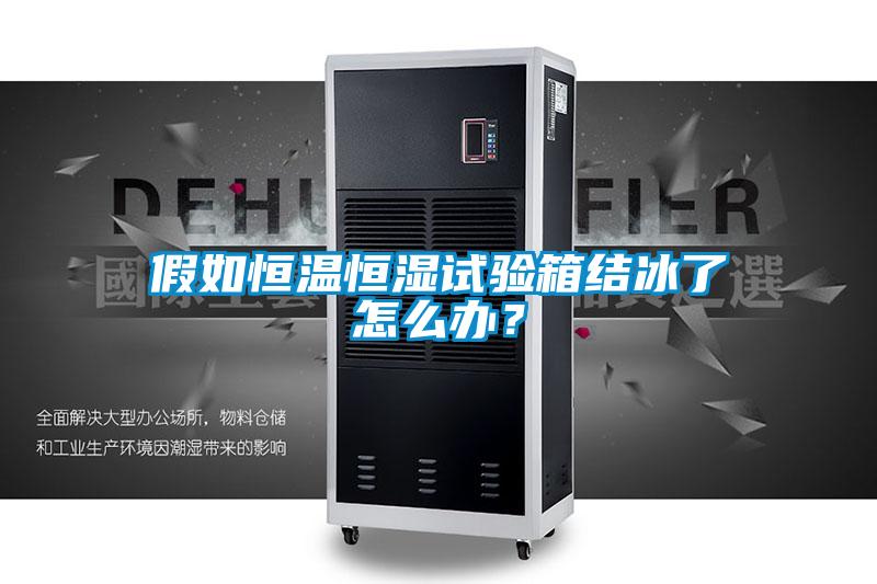 假如恒溫恒濕試驗箱結(jié)冰了怎么辦？