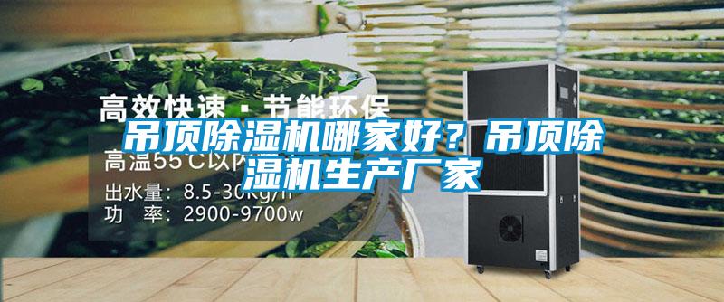 吊頂除濕機哪家好？吊頂除濕機生產廠家