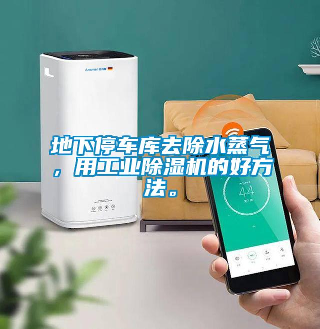 地下停車庫去除水蒸氣，用工業除濕機的好方法。