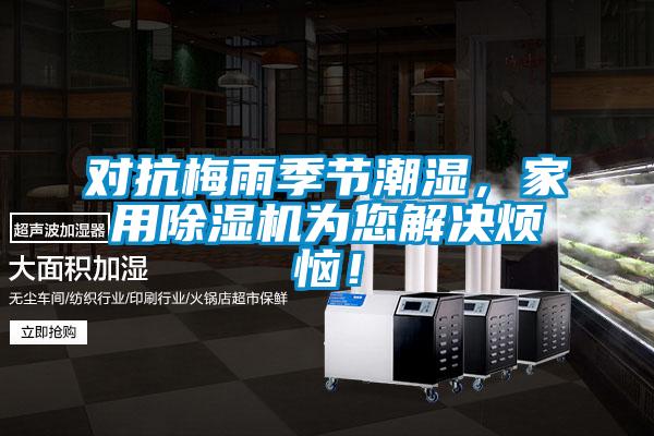 對(duì)抗梅雨季節(jié)潮濕,家用除濕機(jī)為您解決煩惱!