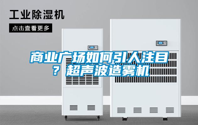 商業(yè)廣場如何引人注目？超聲波造霧機(jī)