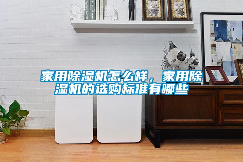 家用除濕機怎么樣，家用除濕機的選購標準有哪些