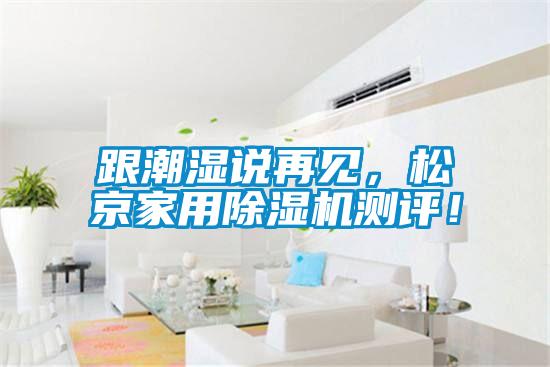 跟潮濕說(shuō)再見(jiàn)，松京家用除濕機(jī)測(cè)評(píng)！
