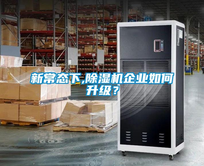 新常態下,除濕機企業如何升級？
