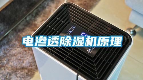 電滲透除濕機原理