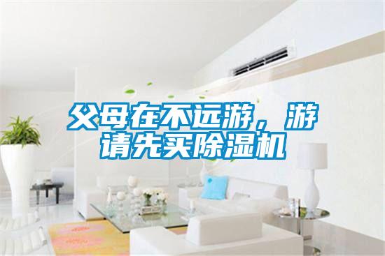 父母在不遠(yuǎn)游，游請先買除濕機(jī)