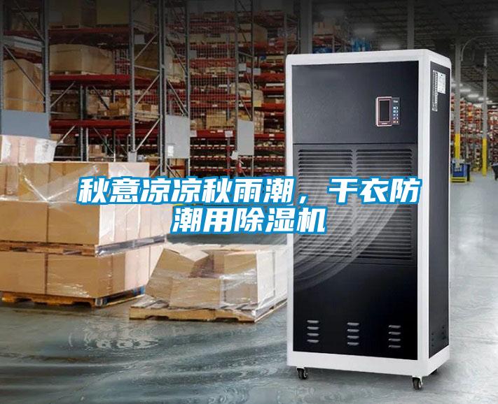 秋意涼涼秋雨潮，干衣防潮用除濕機