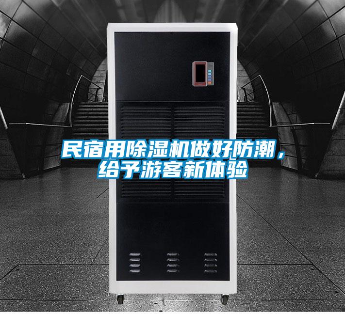 民宿用除濕機做好防潮，給予游客新體驗