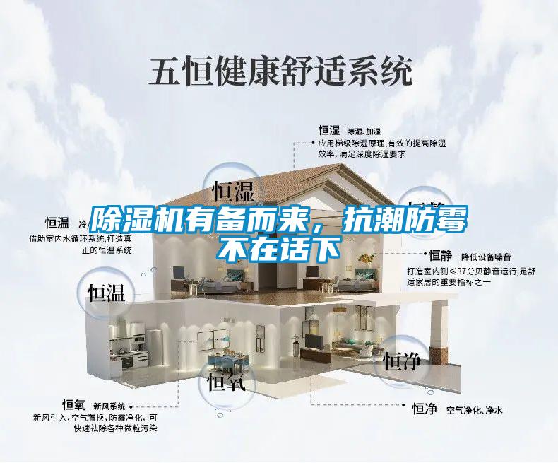 除濕機有備而來，抗潮防霉不在話下