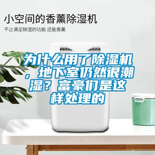 為什么用了除濕機(jī)，地下室仍然很潮濕？富豪們是這樣處理的