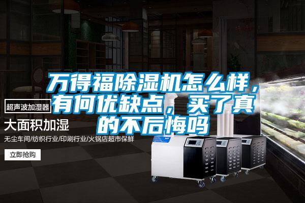萬得福除濕機怎么樣，有何優(yōu)缺點，買了真的不后悔嗎
