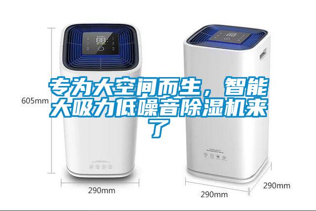 專為大空間而生，智能大吸力低噪音除濕機來了