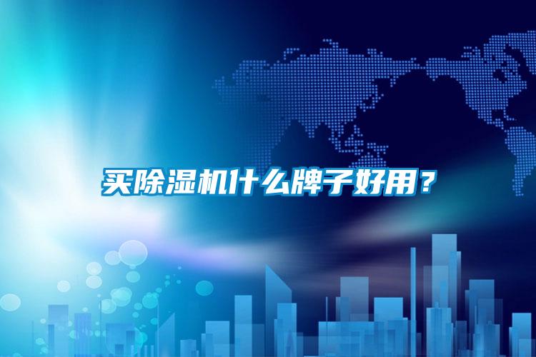 買(mǎi)除濕機(jī)什么牌子好用？