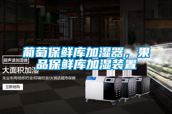 葡萄保鮮庫(kù)加濕器，果品保鮮庫(kù)加濕裝置