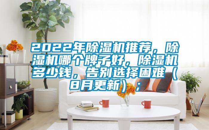 2022年除濕機推薦，除濕機哪個牌子好，除濕機多少錢，告別選擇困難（8月更新）；