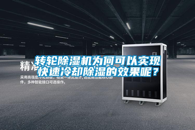 轉輪除濕機為何可以實現(xiàn)快速冷卻除濕的效果呢？