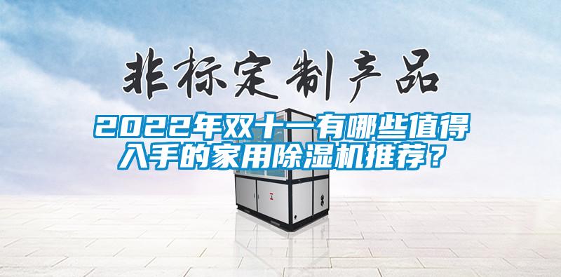2022年雙十一有哪些值得入手的家用除濕機(jī)推薦？