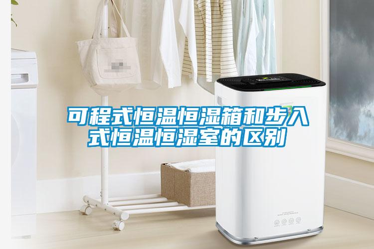 可程式恒溫恒濕箱和步入式恒溫恒濕室的區別