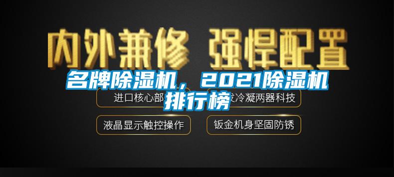 名牌除濕機，2021除濕機排行榜