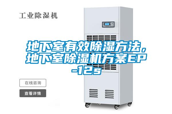 地下室有效除濕方法，地下室除濕機方案EP-12s