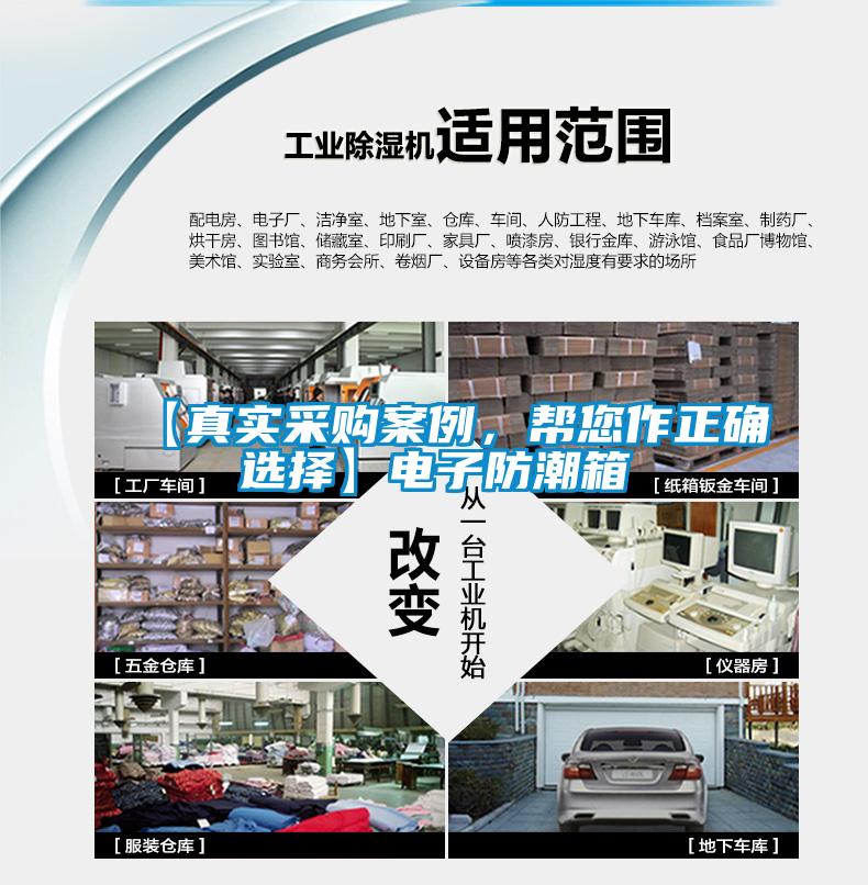 【真實采購案例，幫您作正確選擇】電子防潮箱
