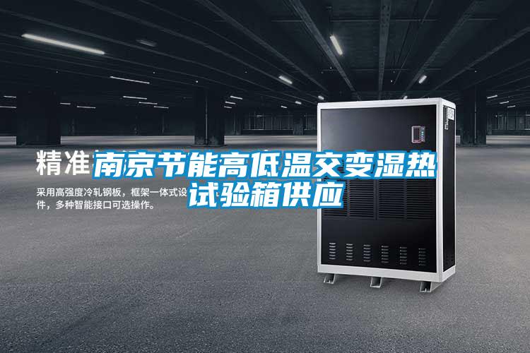 南京節能高低溫交變濕熱試驗箱供應