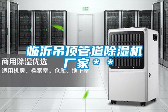 臨沂吊頂管道除濕機 廠家＊＊