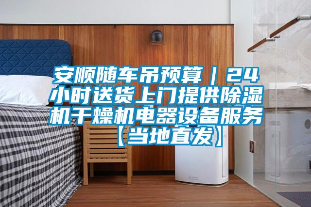 安順隨車吊預(yù)算｜24小時送貨上門提供除濕機干燥機電器設(shè)備服務(wù)【當(dāng)?shù)刂卑l(fā)】