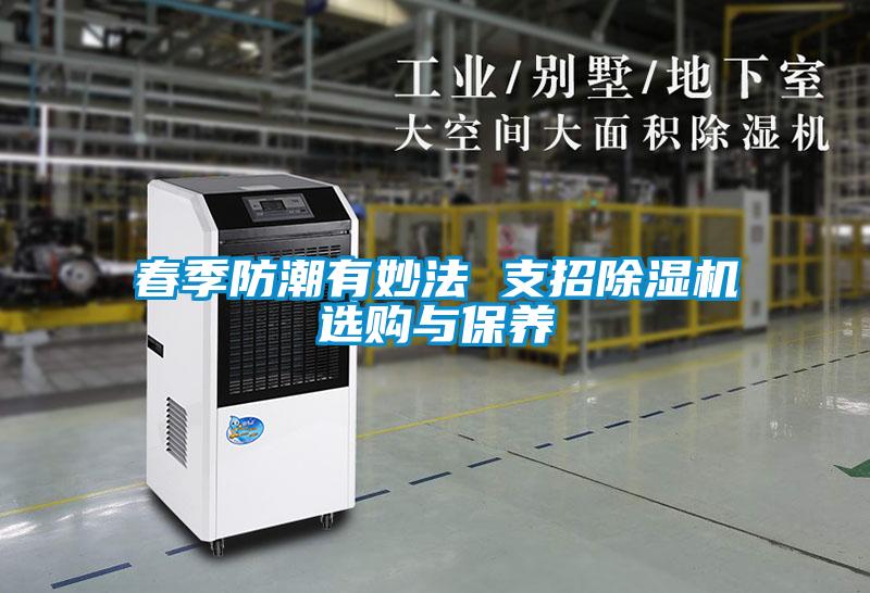 春季防潮有妙法 支招除濕機選購與保養(yǎng)