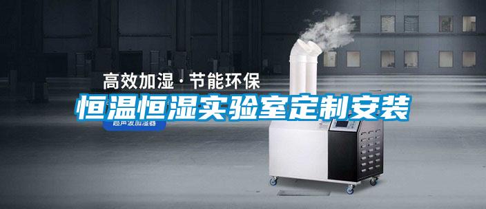 恒溫恒濕實(shí)驗(yàn)室定制安裝