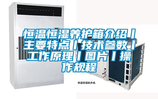 恒溫恒濕養(yǎng)護(hù)箱介紹丨主要特點(diǎn)丨技術(shù)參數(shù)丨工作原理丨圖片丨操作規(guī)程