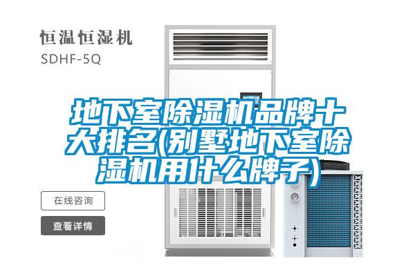 地下室除濕機品牌十大排名(別墅地下室除濕機用什么牌子)