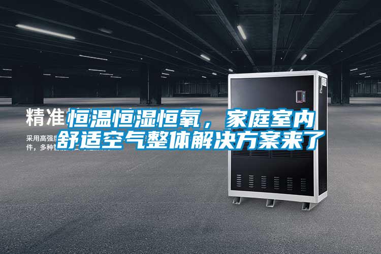 恒溫恒濕恒氧，家庭室內(nèi)舒適空氣整體解決方案來了