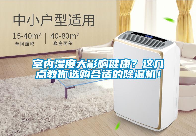 室內濕度大影響健康？這幾點教你選購合適的除濕機！