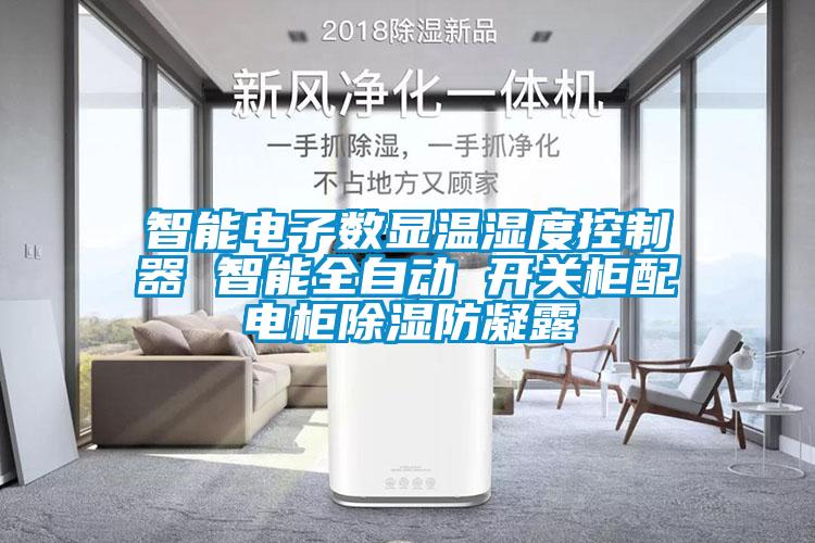 智能電子數(shù)顯溫濕度控制器 智能全自動 開關(guān)柜配電柜除濕防凝露