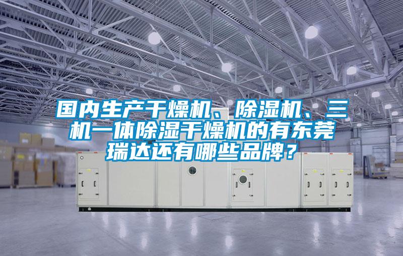 國內生產干燥機、除濕機、三機一體除濕干燥機的有東莞瑞達還有哪些品牌？