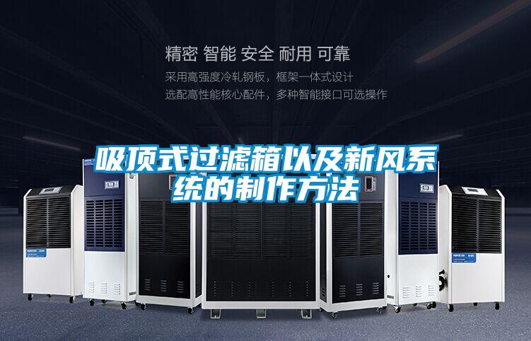 吸頂式過濾箱以及新風系統的制作方法