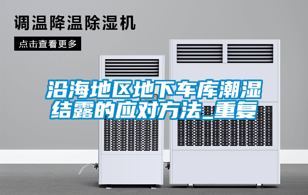 沿海地區地下車庫潮濕結露的應對方法_重復