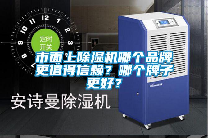 市面上除濕機哪個品牌更值得信賴？哪個牌子更好？