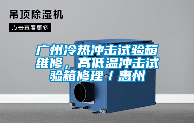 廣州冷熱沖擊試驗(yàn)箱維修，高低溫沖擊試驗(yàn)箱修理／惠州