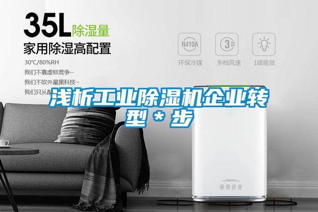淺析工業除濕機企業轉型＊步
