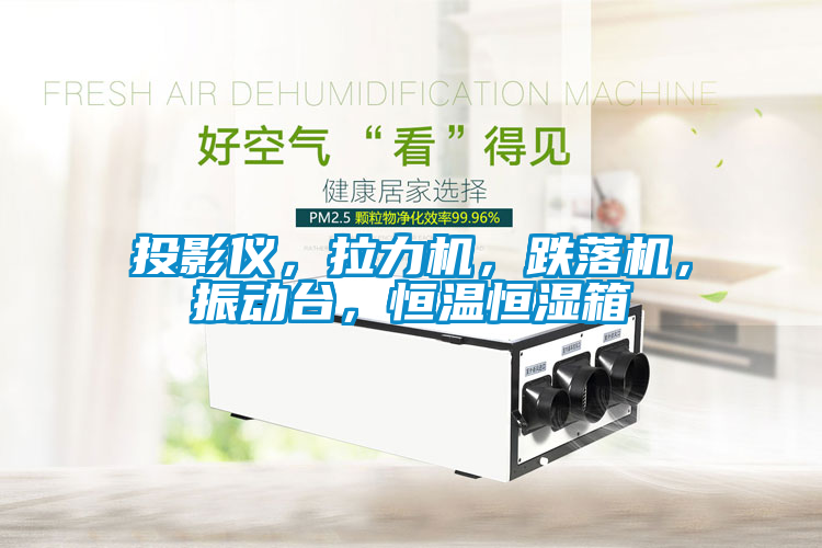投影儀，拉力機，跌落機，振動臺，恒溫恒濕箱