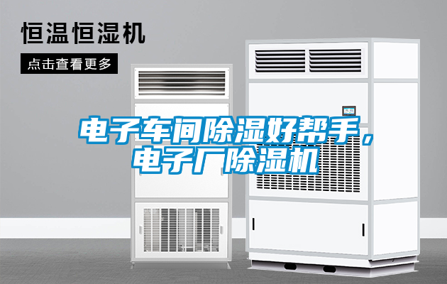 電子車間除濕好幫手，電子廠除濕機