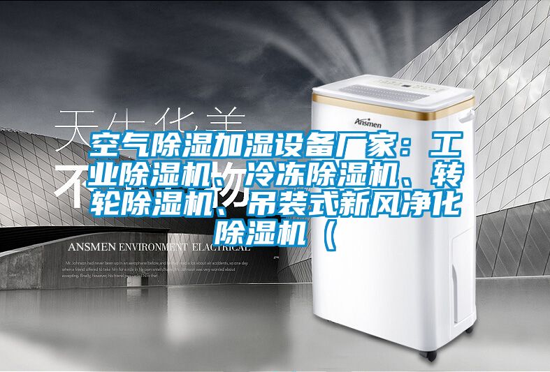 空氣除濕加濕設備廠家：工業除濕機、冷凍除濕機、轉輪除濕機、吊裝式新風凈化除濕機（