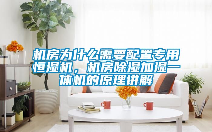 機房為什么需要配置專用恒濕機，機房除濕加濕一體機的原理講解