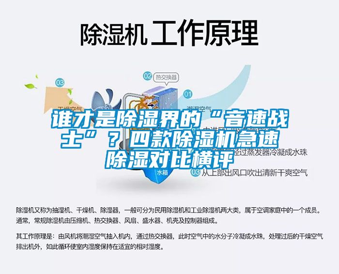 誰才是除濕界的“音速戰(zhàn)士”？四款除濕機(jī)急速除濕對(duì)比橫評(píng)