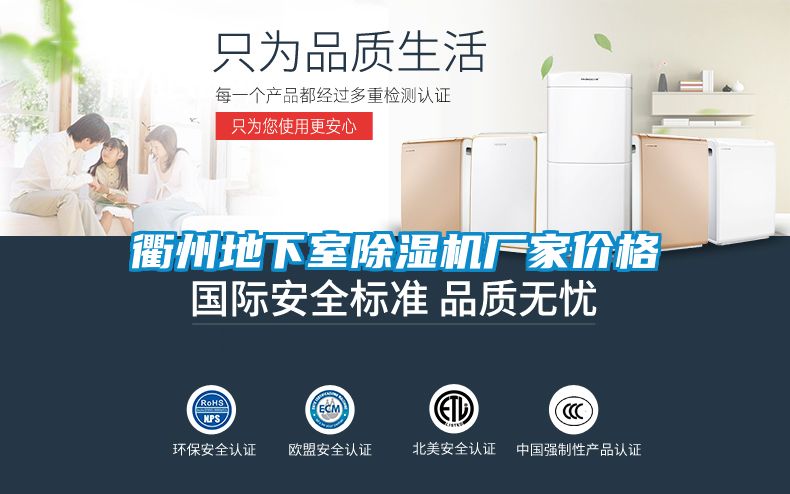 衢州地下室除濕機廠家價格