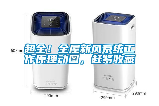 超全！全屋新風(fēng)系統(tǒng)工作原理動圖，趕緊收藏