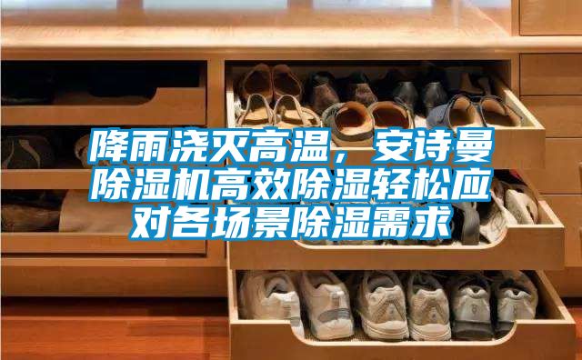 降雨澆滅高溫，安詩曼除濕機高效除濕輕松應對各場景除濕需求